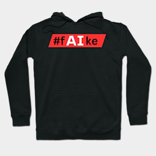 fake art banner Hoodie